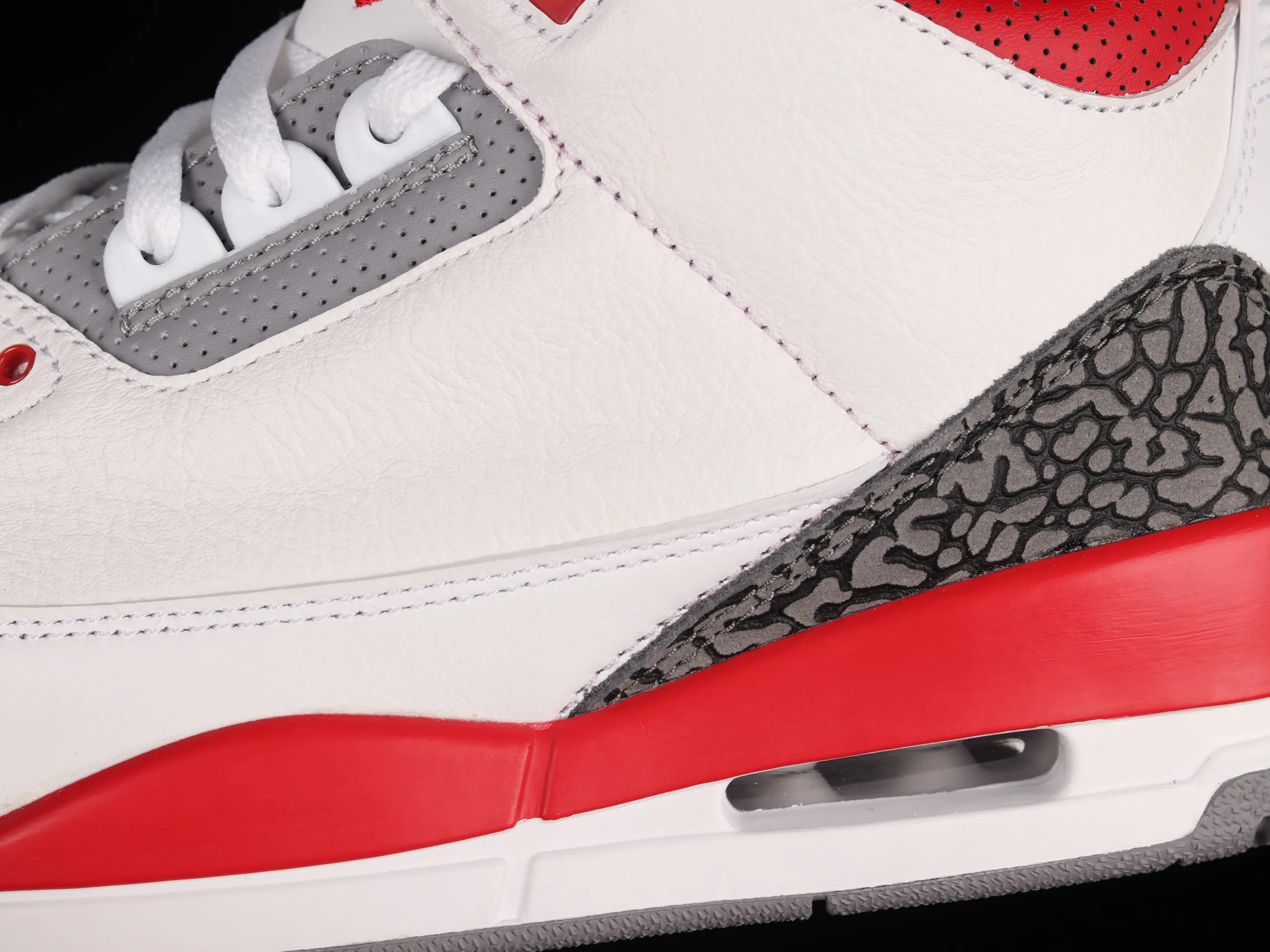 All categories Air Jordan Jordan series basketball shoes Air Jordan 3 foreign trade version Air Jordan 3 Retro "Fire Red" AJ3 Joe 3 new flame red DN3707-160